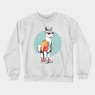 Sneaker Llama Crewneck Sweatshirt